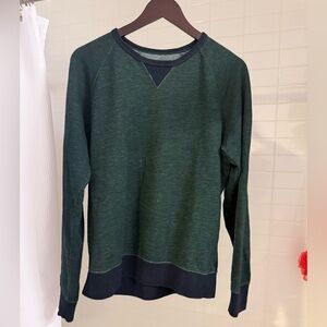 American Eagle Outfitters Dark Green Crewneck Sweater